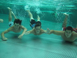 Im Wasser