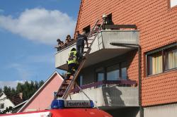 Feuerwehr-Jahreshaupt&uuml;bung: Personenrettung