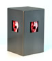 red scream in a box