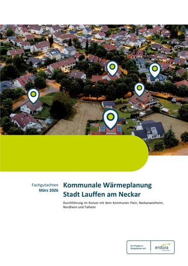 Kommunale Wärmeplanung Entwurf Fachgutachten Stand März 2026 endura kommunal