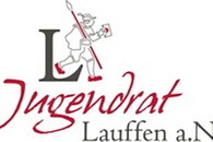Logo des Jugendrates mit Schriftzug und Lauffener Boten 