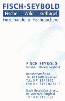 Logo der Firma Fisch Seybold