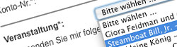 Kartenbestellung