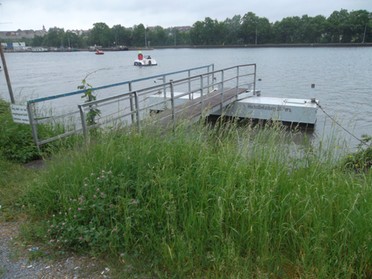 10.05.2018 - Andrea Piest - Anlegestelle für Schiffe in Lauffen am Neckar