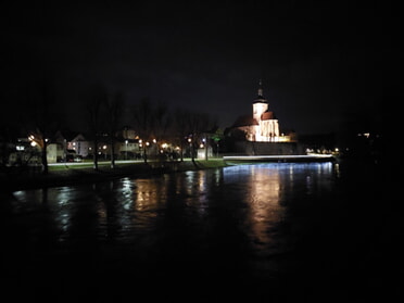 20.12.2023 - Daniela Reiner - Weihnachtsbeleuchtung am Neckarufer