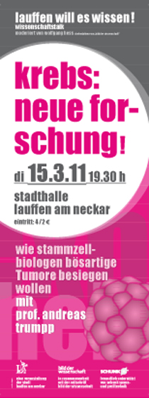 Flyer - Krebsforschung