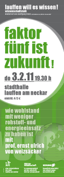 Flyer - Faktor fünf