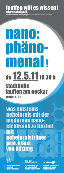 Lauffen will es wissen 2011 Nano Plakat