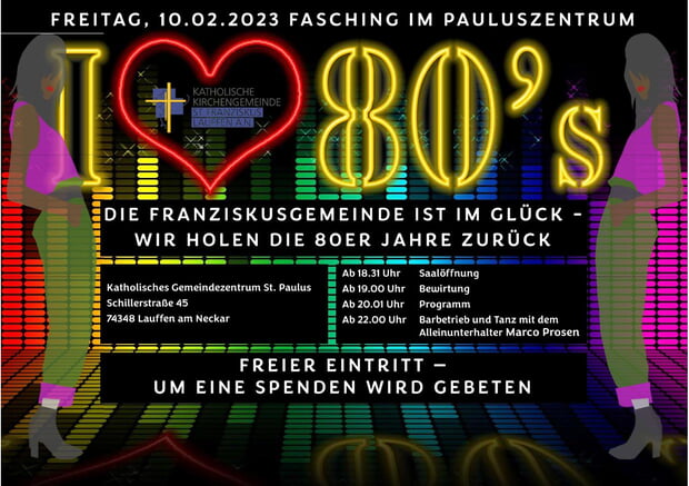 Flyer Pauluszentrum Gemeindefaschin