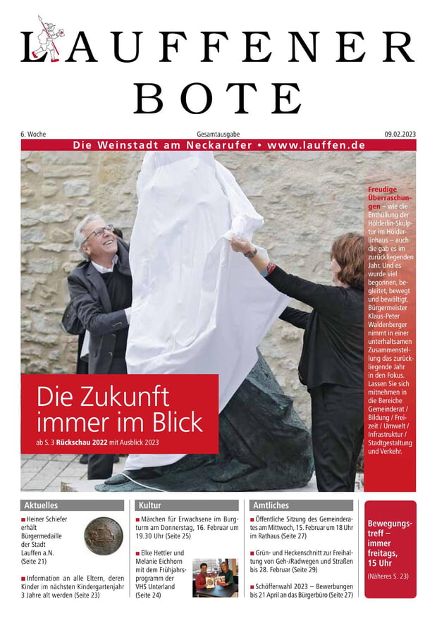 Titelseite Rückblick