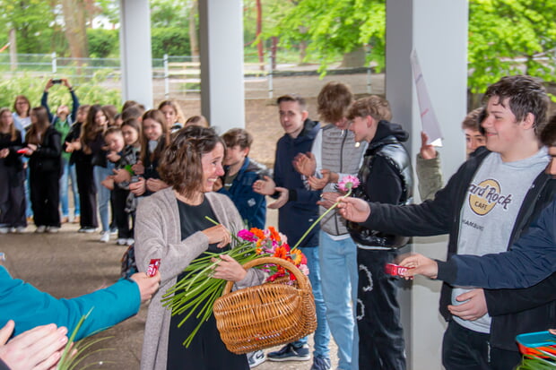 Verabschiedung von Annette Steigmann am Hölderlin-Gymnasium Lauffen