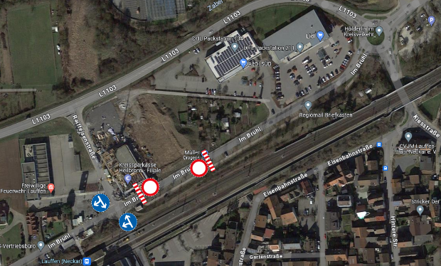Vollsperrung Im Brühl