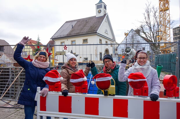 Hier entsteht die neue Tourist-Information. Wir freuen uns schon. 