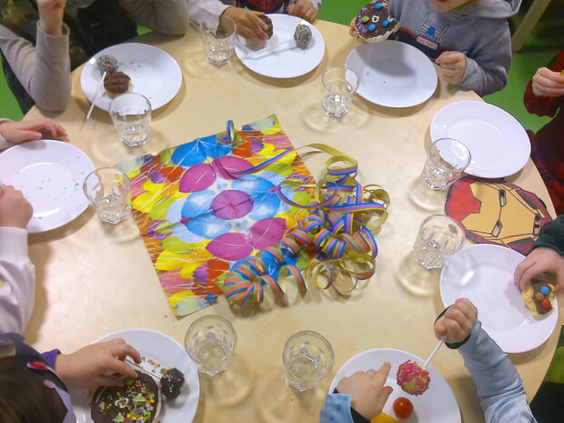 Faschingsfeier im Kindergarten Generationenquartier