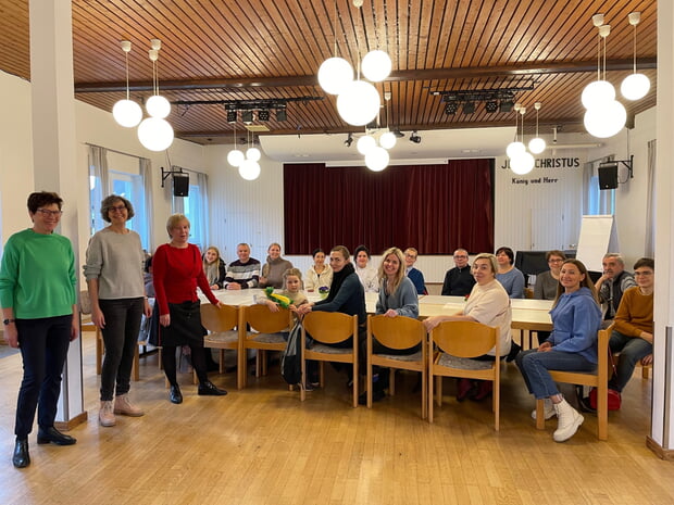 Integrationscafé im CVJM Heim 