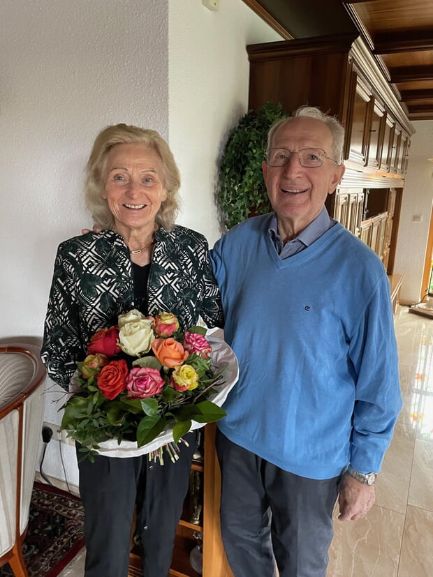 Elisabeth und Siegfried Schmidt feierten das seltene Fest der Eisernen Hochzeit