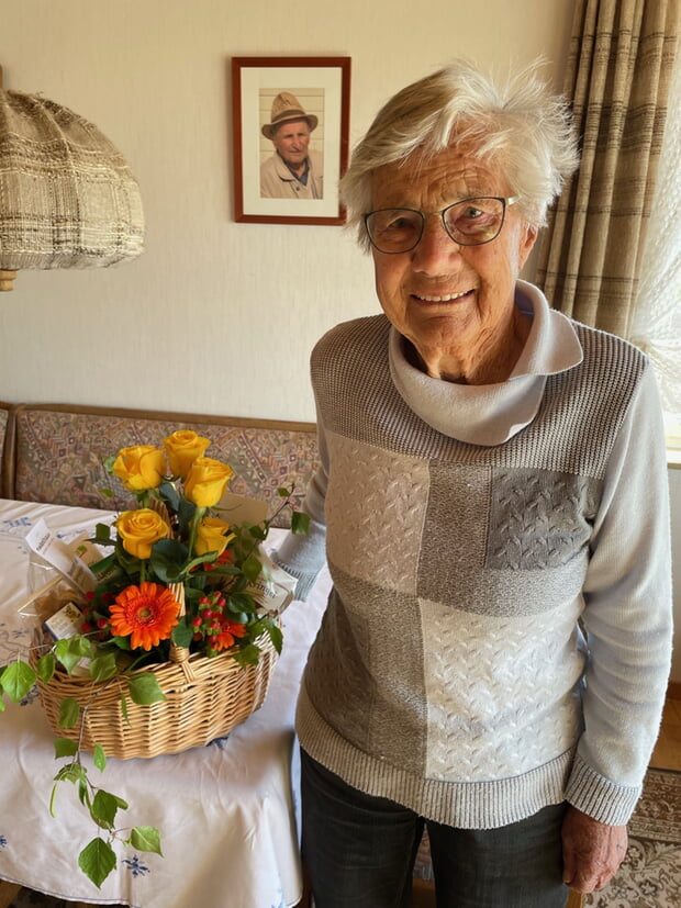 Ihren 90. Geburtstag feierte Berta Moser