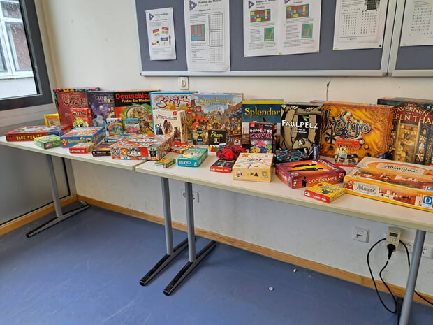 Spielenachmittag am Hölderlin-Gymnasium Lauffen