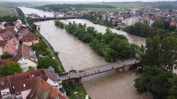Hochwasser 2. Juni 2024