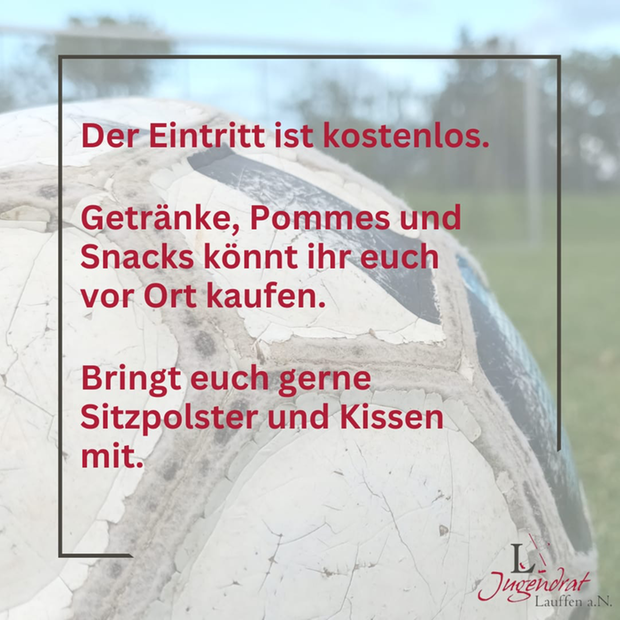 EM Veranstaltung des Jugendrates