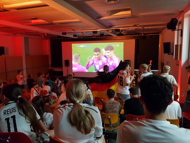 Fußball-EM 2024 am Hölderlin-Gymnasium Lauffen