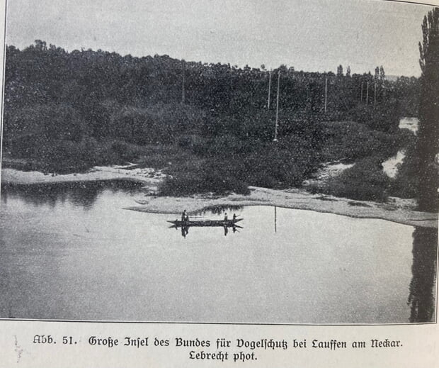 Große und kleine Insel für Vogelschutz