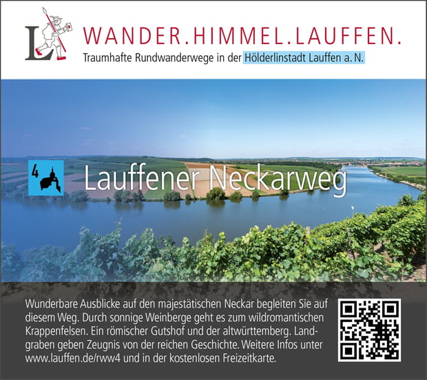 Wander.Himmel.Lauffen. - Lauffener Neckarweg; www.lauffen.de/rww4