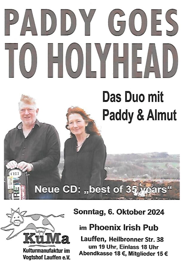 Plakat Paddy goes to Holyhead
