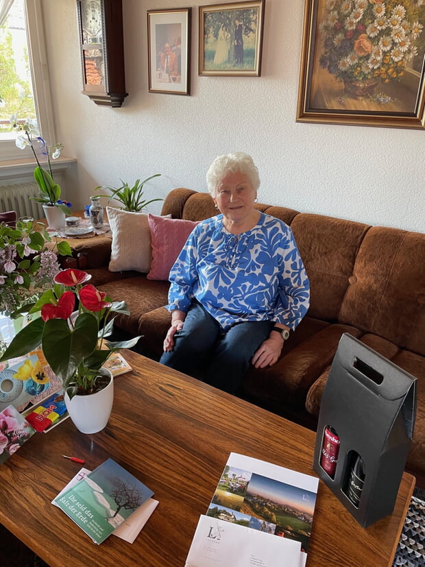 Irmgard Trüg durfte ihren 90. Geburtstag feiern