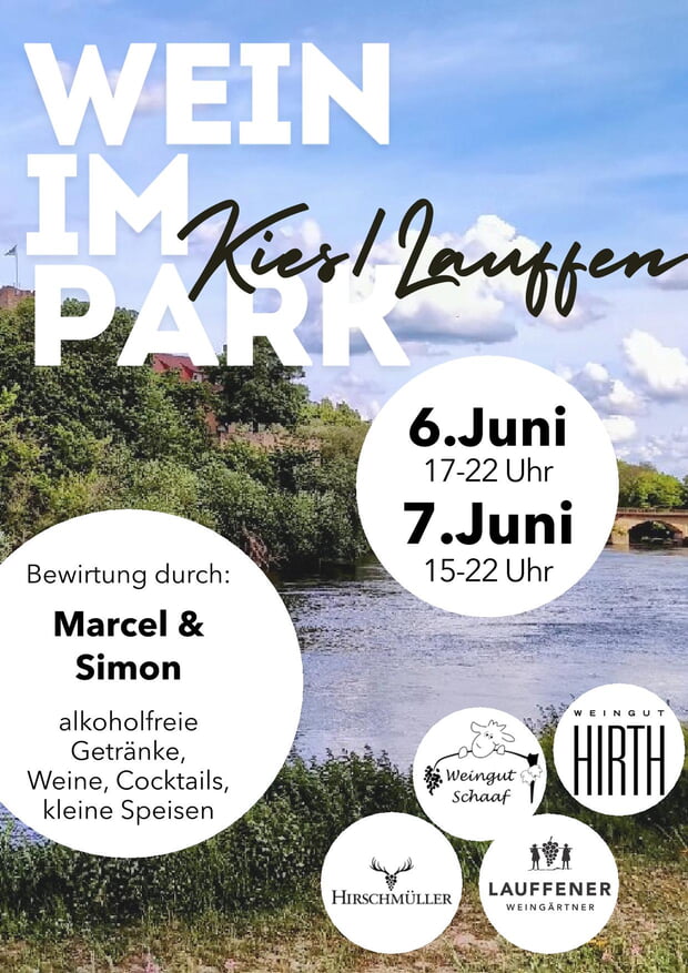 Wein im Park