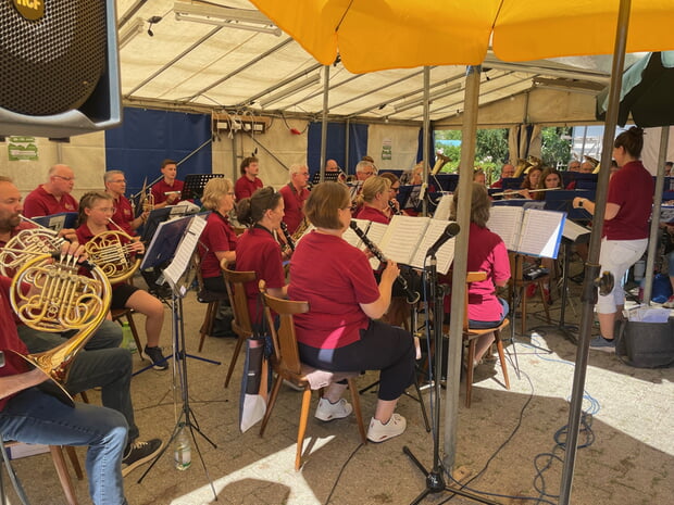 Das Musikfest der Stadtkapelle bot sowohl kulturell als auch für den Gaumen beste Qualität