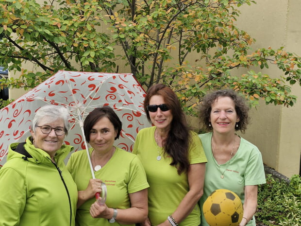 Das Bewegungstreff-Team sucht Verstärkung: v.l.n.r. Gabriele Ebner-Schlag, Dorothee Krähmer, Bettina Nagy, Karen Stiritz
