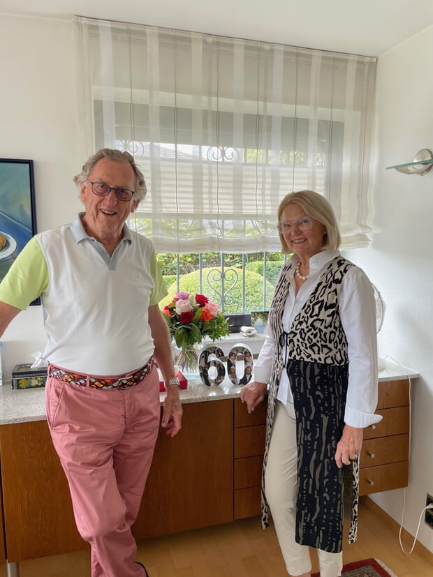 Bernhard und Marianne Wieland durften das Ehejubiläum der Diamantenen Hochzeit feiern