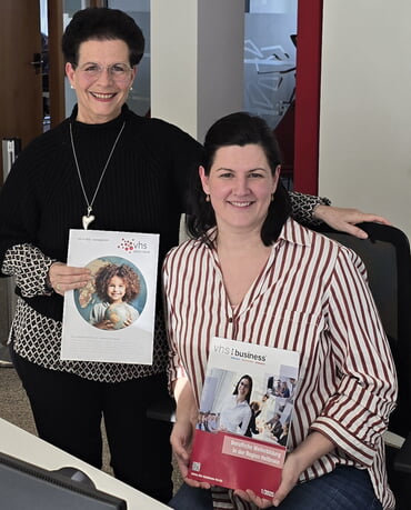 Die Lauffener Außenstellenleiterinnen Elke Hettler (li) und Natascha Wiese (re) freuen sich auf Ihre Anmeldung! 