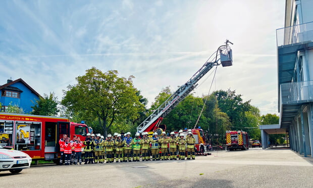 Jahreshaupt&uuml;bung 2025 der Freiwilligen Feuerwehr  Foto: Jan Reichle 