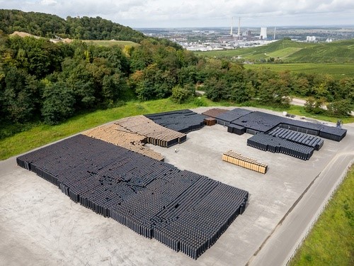 Die neuen Rest- und Bioabfallbehälter werden wie auch die Gelben Tonnen ab dem 6. Oktober im Landkreis ausgeliefert. Bildquelle: Landratsamt Heilbronn/PreZero