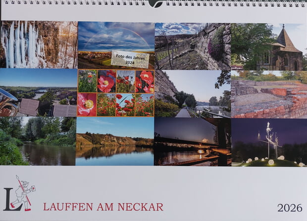 Der neue Fotokalender 2026 mit den Monatsfotos 2024