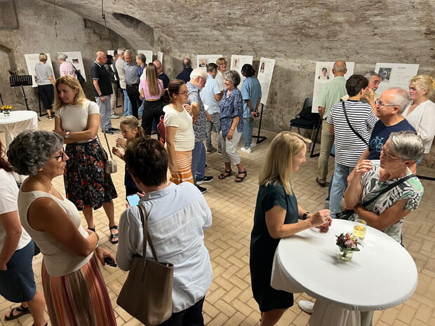 Ausstellungseröffnung „Angekommen in Lauffen“ im Hölderlinhaus, Bild: Robert Mathiowetz