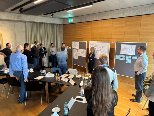 Fachworkshop im Hölderlinhaus zur Kommunalen Wärmeplanung mit den benachbarten Kommunen Neckarwestheim, Nordheim, Flein u. Talheim 