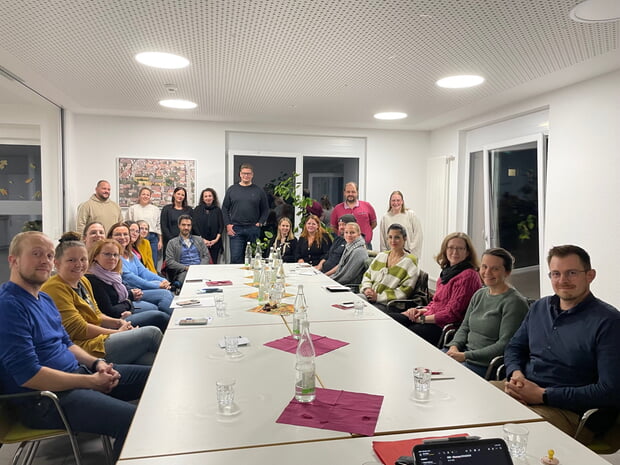 Der Gesamtelternbeirat traf sich im Kindergarten Generationenquartier