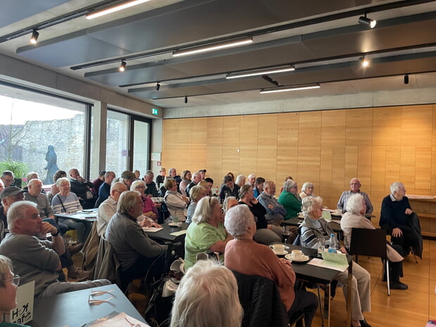 Sehr groß war das Interesse am Vortrag zur Patientenverfügung und Vorsorgevollmacht