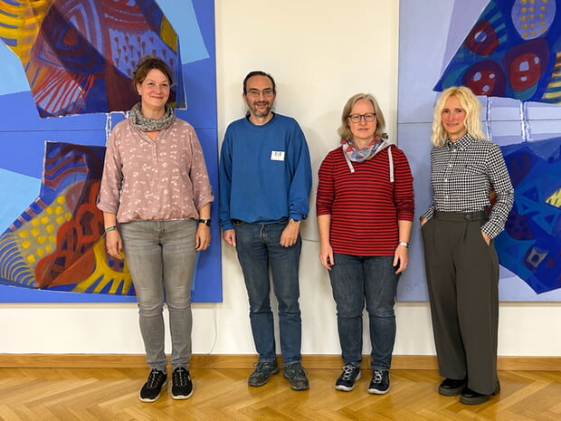 Elternbeirat MSL 2025 (v.l.n.r.) – Fr. Pfanzler, Hr. Bickel-Herres, Fr. Franzke, Fr. Rieker (nicht im Bild, Fr. Bokermann)