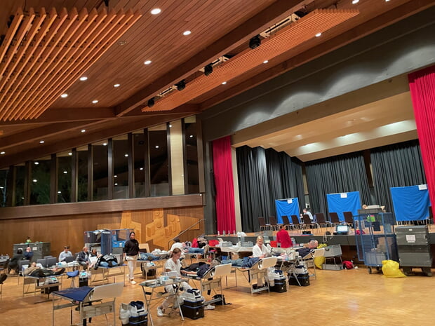 190 Blutspenden konnte der Ortsverein des DRK beim Blutspendetermin annehmen.