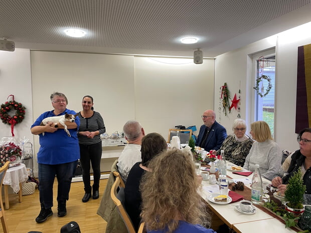 Vorsitzende Kerstin Müller (links) konnte über zahlreiche Aktivitäten berichten.