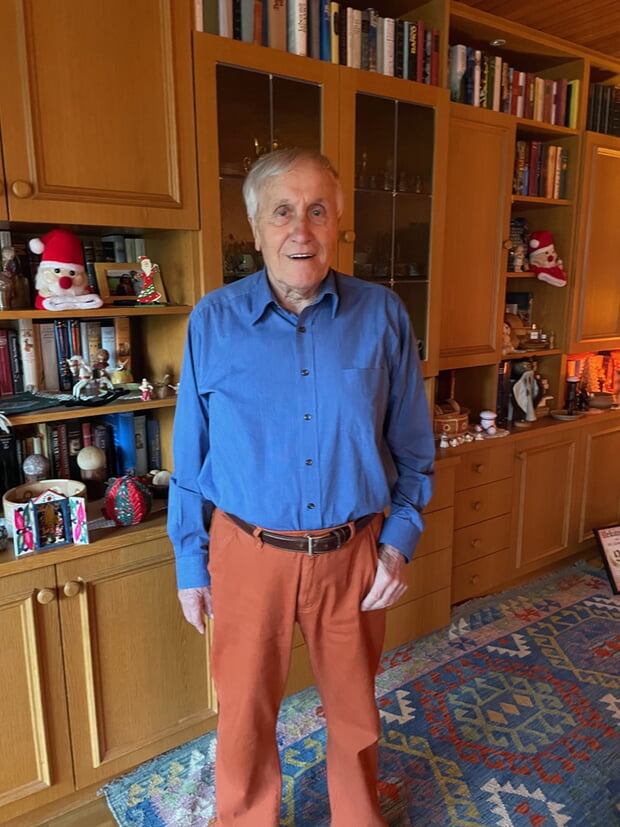 Topfit konnte Hans-Joachim Meyer seinen 90. Geburtstag feiern.