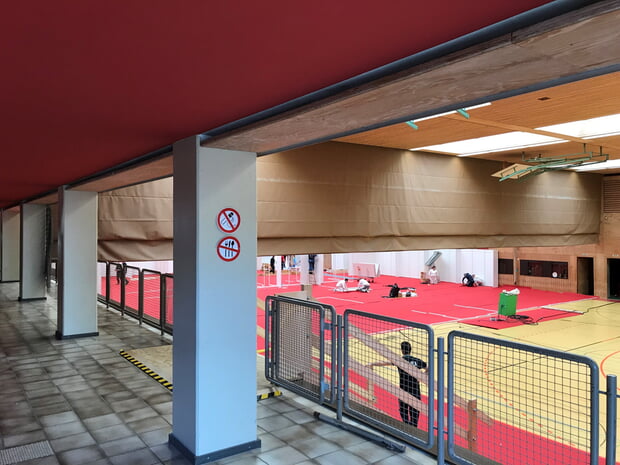 Sporthalle Charlottenstra&szlig;e 