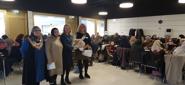 Gut besucht war das 1 Internationale Frauenfr&uuml;hst&uuml;ck im Januar 2025