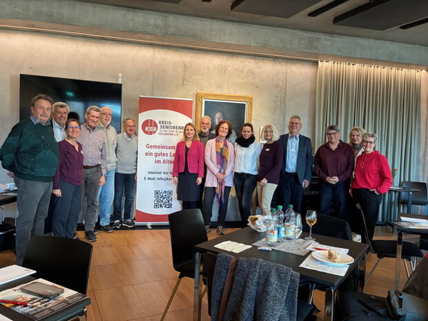 Die Mitglieder des Kreisseniorenrats tagten im H&ouml;lderlinhaus