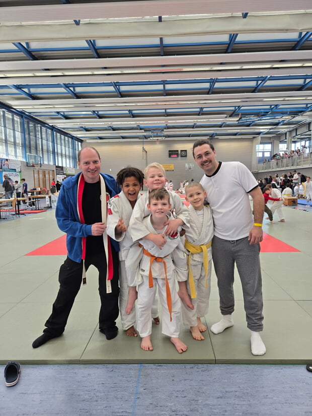 Wettkamfteam des BC Hikari bei den Württembergischen Einzelmeisterschaften u9 und u11