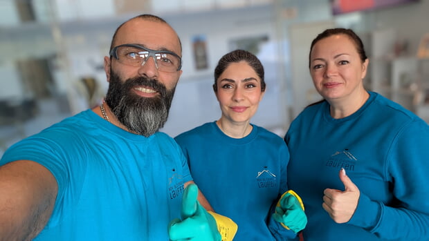 Betriebsbesuch bei Royal Cleaning